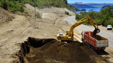 Empezó la pavimentación de la ruta provincial camino a Moquehue