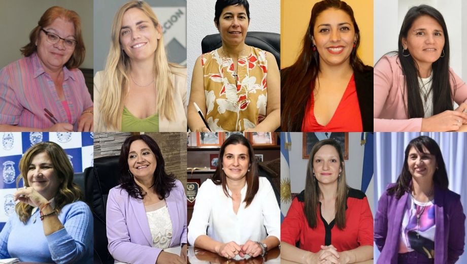 El 10 de diciembre las jefas comunales cumplen dos años de sus actuales gestiones. 