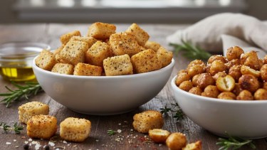 Crocantes y rápidos: cinco snacks para sumar a la mesa de Fin de Año 