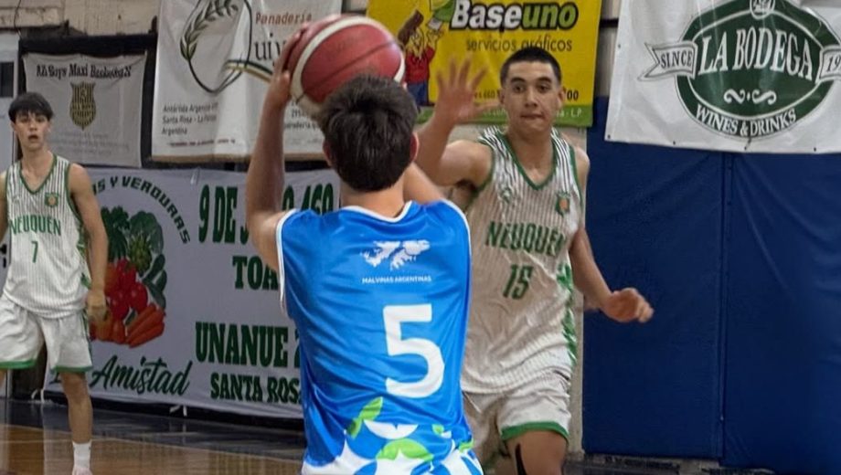 Río Negro y Neuquén se enfrentaron en básquet, con triunfo para los rionegrinos por 79-66.
