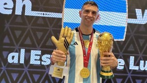 La frase de Dibu Martínez sobre el próximo Mundial que ilusiona a toda Argentina: «Tengo más&#8230;»