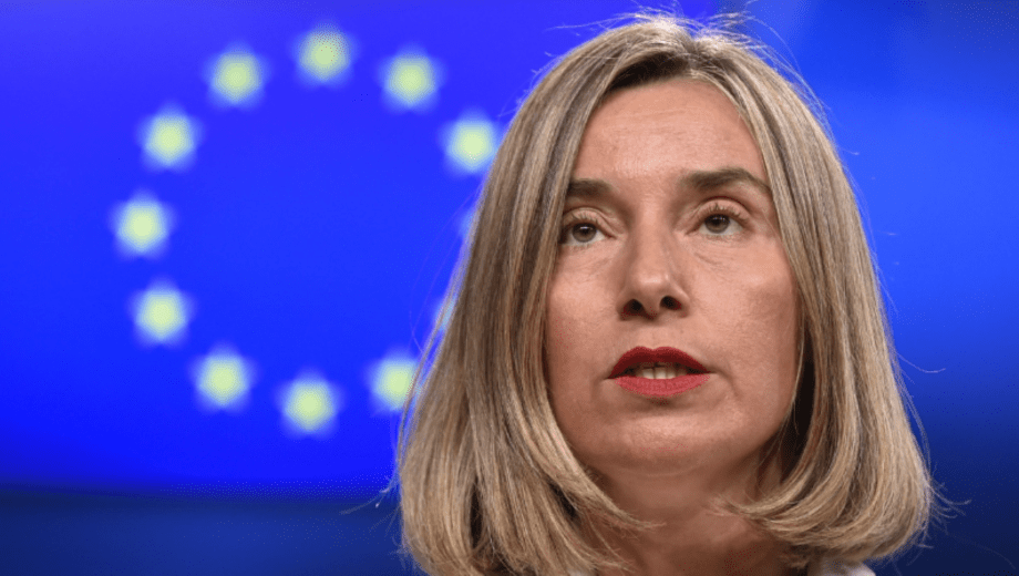Federica Mogherini, investigada por presunto fraude. Foto: AFP. 