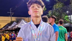 El neuquino Enzo Suárez obtuvo la medalla de bronce en los Juegos Sudamericanos Escolares