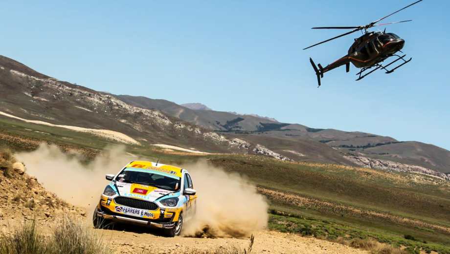 El campeón de la RC5, Mauro Debasa, tuvo una buena primera etapa y está tercero en la general. 