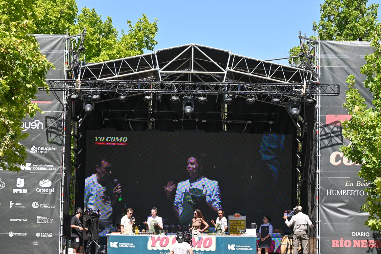 La alimentación saludable se hizo presente en el escenario principal del Festival Yo Como