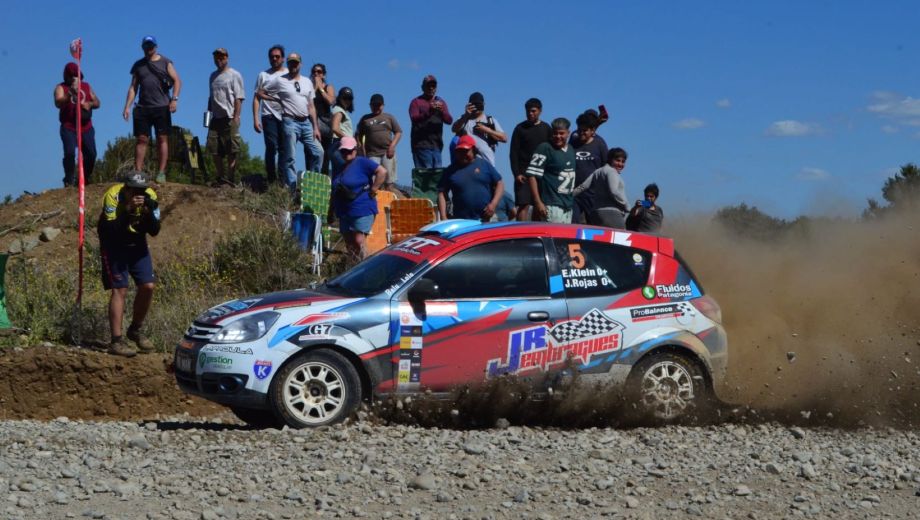 Klein dominó su divisional de punta a punta y aprovechó al abandono de Rauly Martínez. (Fotos Omar de los Santos)