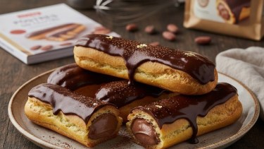 Éclairs sin TACC: la versión sin gluten de un clásico francés que sorprende por su textura