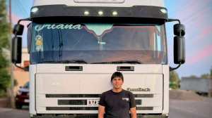 Emiliano Mayor, camionero de cuna y pasión en Regina: recorre las rutas desde los 18 años
