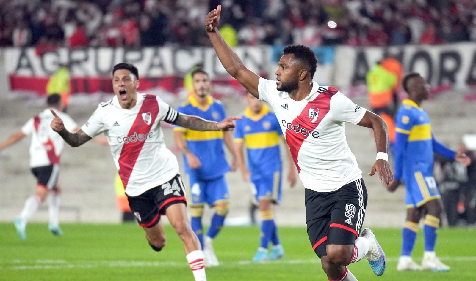 ¿Boca va por Borja?: el Xeneize contactó al colombiano que se va libre de River