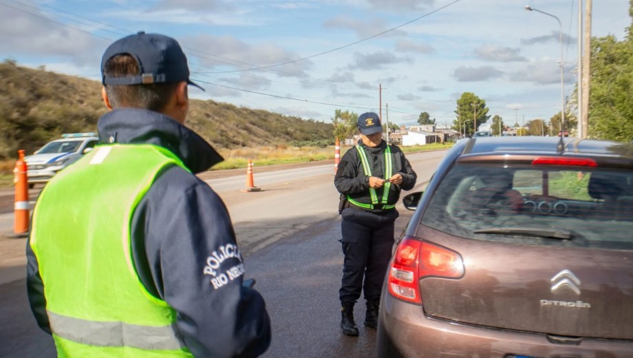 Fuerte despliegue de salud y seguridad en Río Negro. Foto: gentileza.