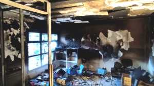 Alas del Alma avanza en su reconstrucción tras el incendio de abril