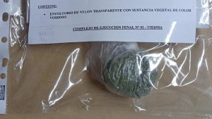 Incautaron marihuana en el Penal 1 de Viedma durante una visita íntima y aplicaron sanción a la visitante