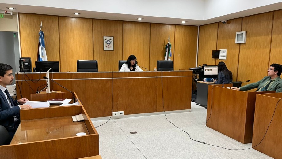 La audiencia se desarrolló en los tribunales de Roca. Foto MPF Río Negro.