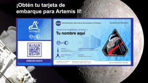 Tu nombre rumbo a la Luna: cómo sumarte gratis a la histórica misión Artemis II de la NASA