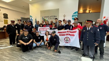 En Río Negro ajustan el valor de las pensiones de los bomberos voluntarios