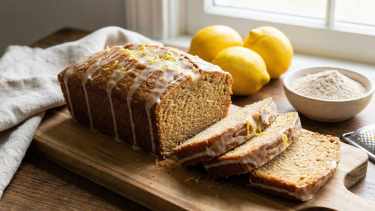 Budín de limón integral: receta saludable y esponjosa para una merienda nutritiva