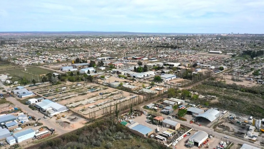 El Parque Industrial de Cipolletti tendrá nuevo lotes. 