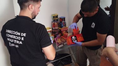 En un nuevo operativo, Cipolletti secuestró pirotecnia ilegal con un valor millonario