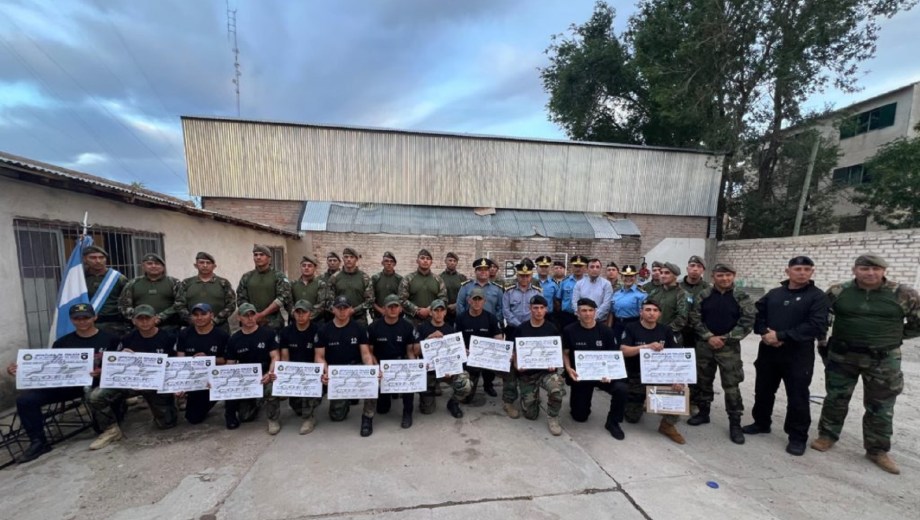 Se egresó un nuevo grupo COER en Río Negro, es el primero desde la muerte de Mandagaray