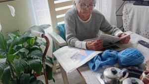 Una fiel lectora de diario «Río Negro»