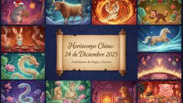 Horóscopo Chino: qué depara el destino a tu signo para esta Nochebuena, miércoles 24 de diciembre 2025