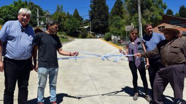 Walter Cortés inauguró obras en Bariloche junto a Weretilneck