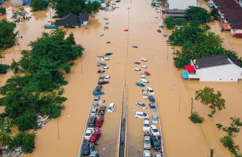 El sur de Tailandia es una de las zonas más afectadas por las inundaciones. Foto: AP