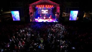 Más de 60 mil personas vibraron con Los Palmeras en la Fiesta del Folklore y la Familia de Choele Choel