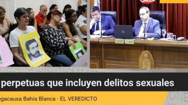 Condenas perpetuas en Bahía Blanca en el mega juicio La Escuelita del V Cuerpo del Ejército
