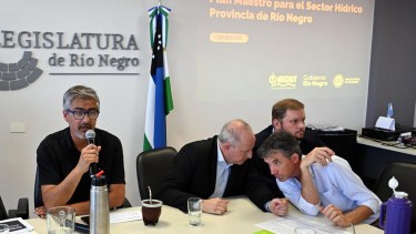 Recursos hídricos en Río Negro: la empresa Mekorot presentó su informe ante la Legislatura