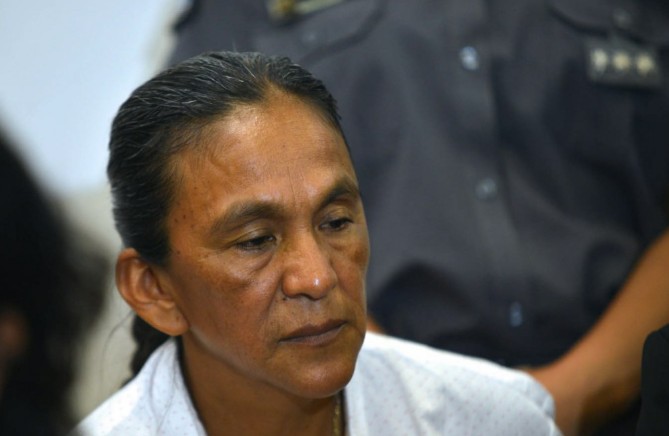 Milagro Sala quedó internada. Foto: Gentileza NA. 