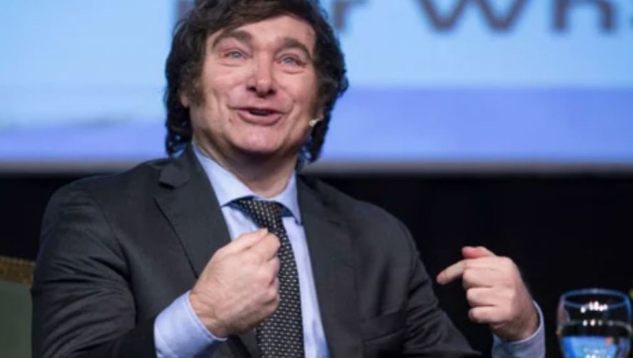 Javier Milei sobre Malvinas. Foto: Gentileza NA.