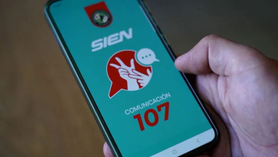Cómo funciona "Comunicación 107 - SIEN", la app inclusiva para solicitar ayuda médica en Neuquén