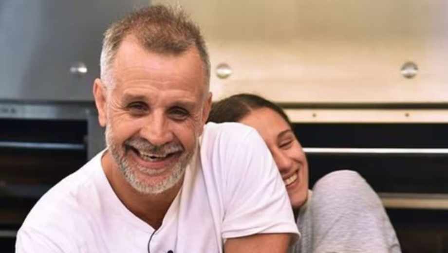 Christian Petersen y Sofía Zelaschi, su pareja.-