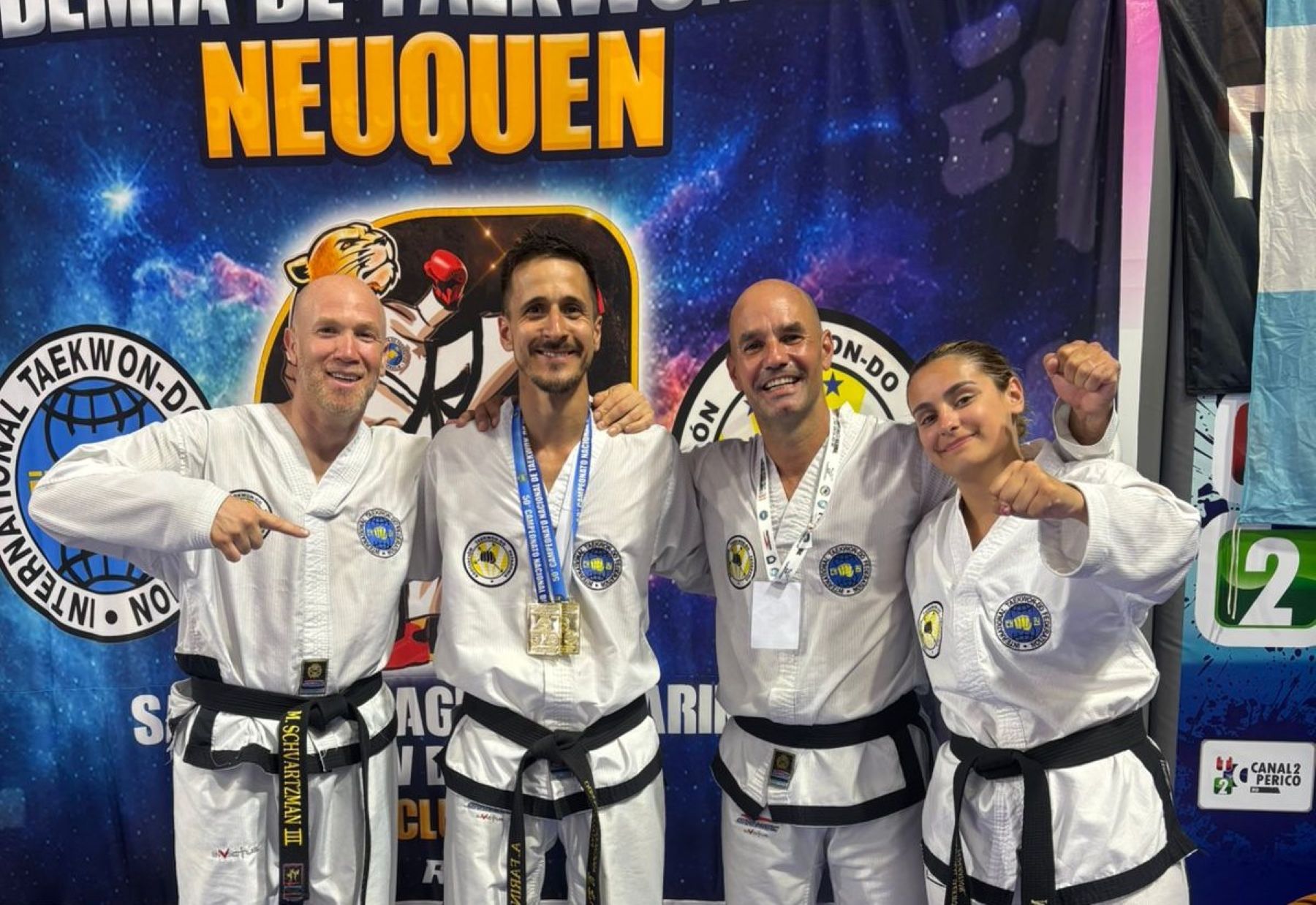 La Academia NQN tuvo una actuación histórica en el Nacional de taekwondo ITF de Jujuy