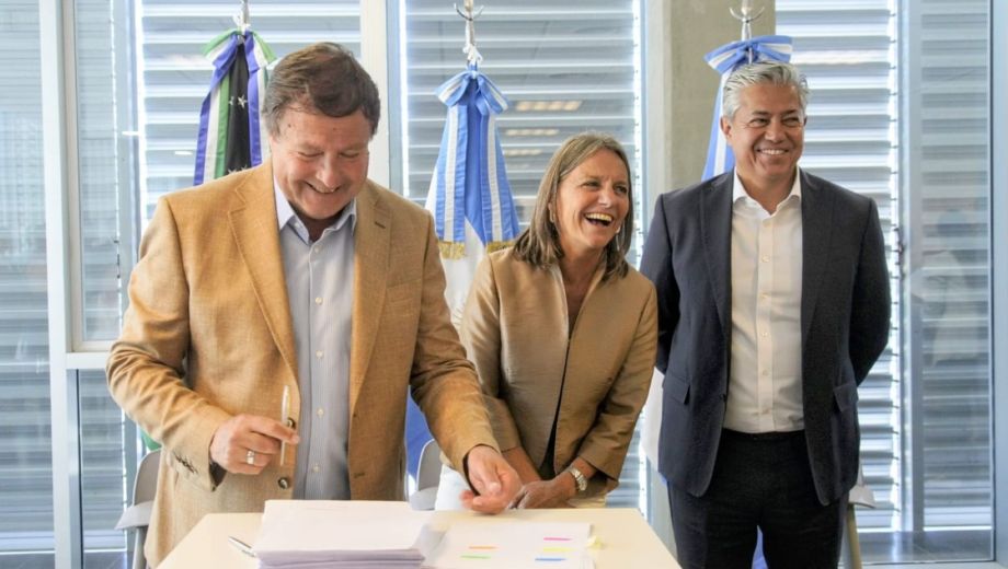 El acto se realizó esta tarde en Cipolletti. Foto: Cecilia Maletti. 