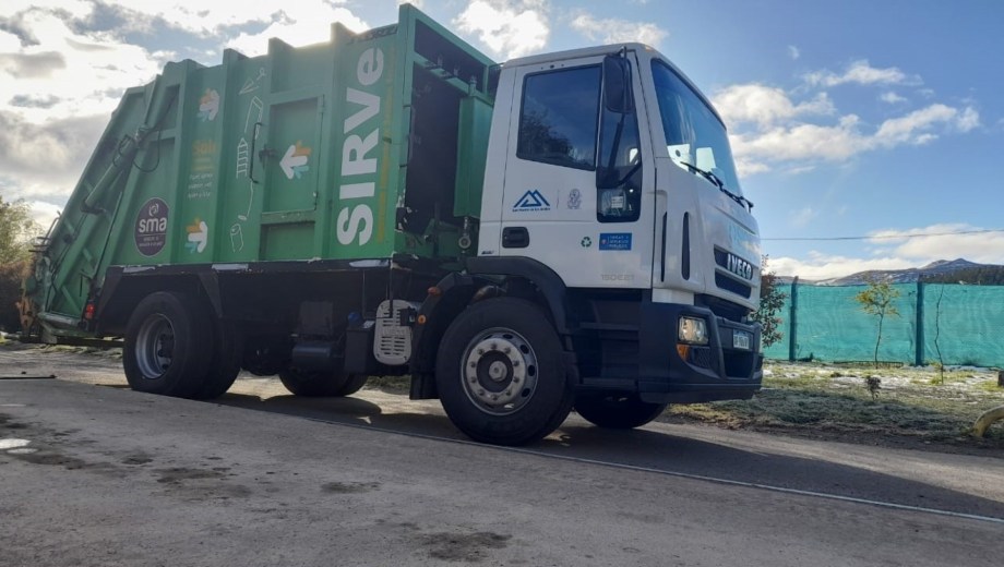 Así funcionará la recolección de residuos en Nochebuena y Navidad. Foto: Gentileza Municipio San Martín de los Andes. 