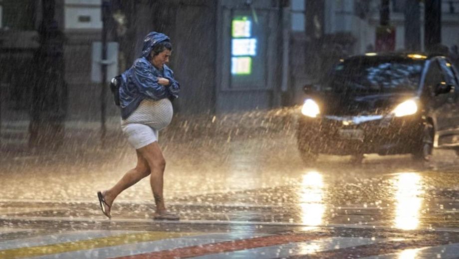 Alerta por tormentas en gran parte del país. Foto: Gentileza NA. 