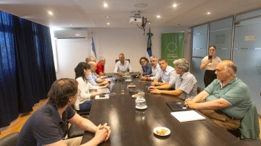 Delegación del BID llegó a Río Negro para definir un crédito clave para la agricultura