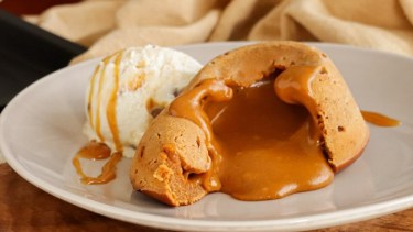 Cómo hacer un tentador volcán de dulce de leche en freidora de aire