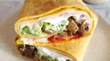 Imagen de Panqueques o wraps de zanahoria súper livianos para la hora del almuerzo o la cena