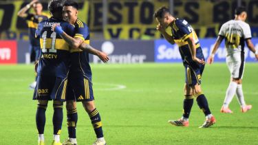 Boca se lo dio vuelta a Olimpia y logró su primer triunfo del año