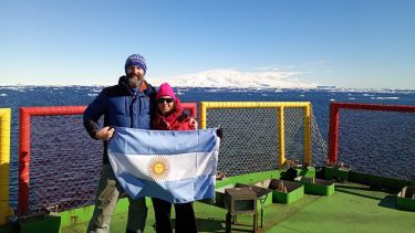 El ADN de la Antártida: Conicet fue parte de una expedición de 70 días a bordo de un rompehielos