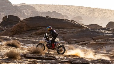 El neuquino Santiago Rostan encara la segunda semana del Rally Dakar 2026