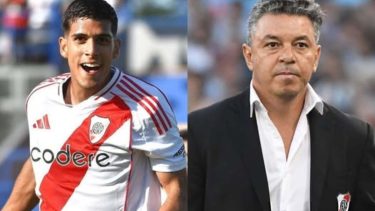 Un juvenil de River apuntó contra Gallardo tras su segunda salida a préstamo del Millonario