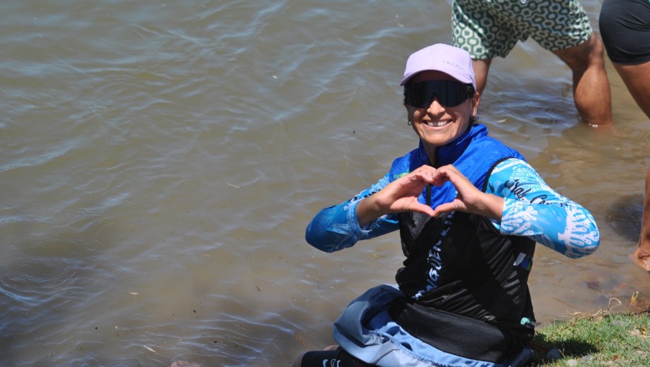 Sol Verdun es puro corazón. Llegó al canotaje para superar un problema de salud y hoy es su pasión. (Foto/Daniel Nahuelcura)