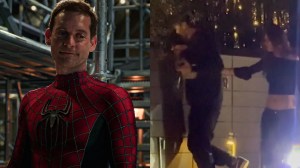 Escándalo en Hollywood: Tobey Maguire fue captado escalando el muro de su casa junto a una misteriosa mujer