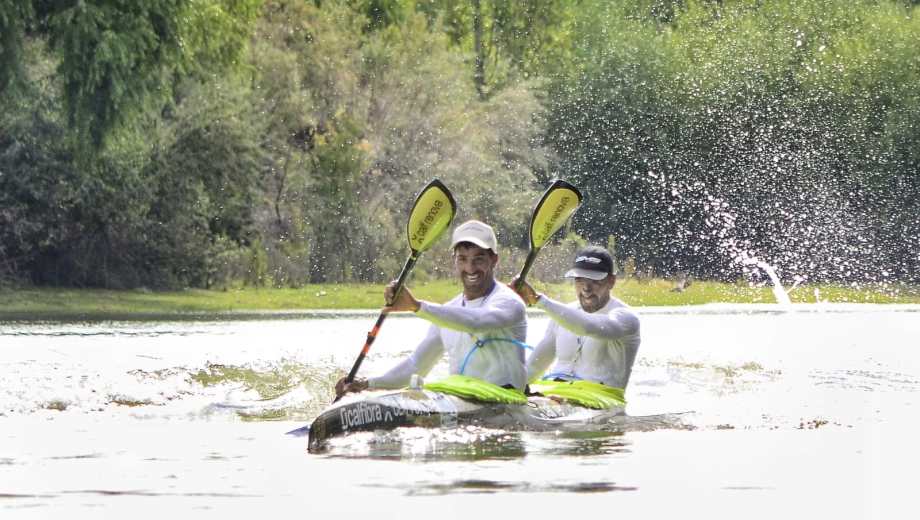 Franco y Dardo Balboa completan el paseo triunfal de la cuarta etapa, donde le sacaron una gran ventaja al resto. (Foto/Jorge Silva)