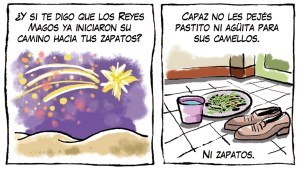 «La magia «, la tira de Chelo Candia en el Voy te prepara para la llegada de Los Reyes