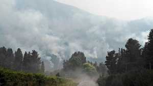 Incendios en la Patagonia: Río Negro reforzó su apoyo a Chubut en los focos de Puerto Patriada